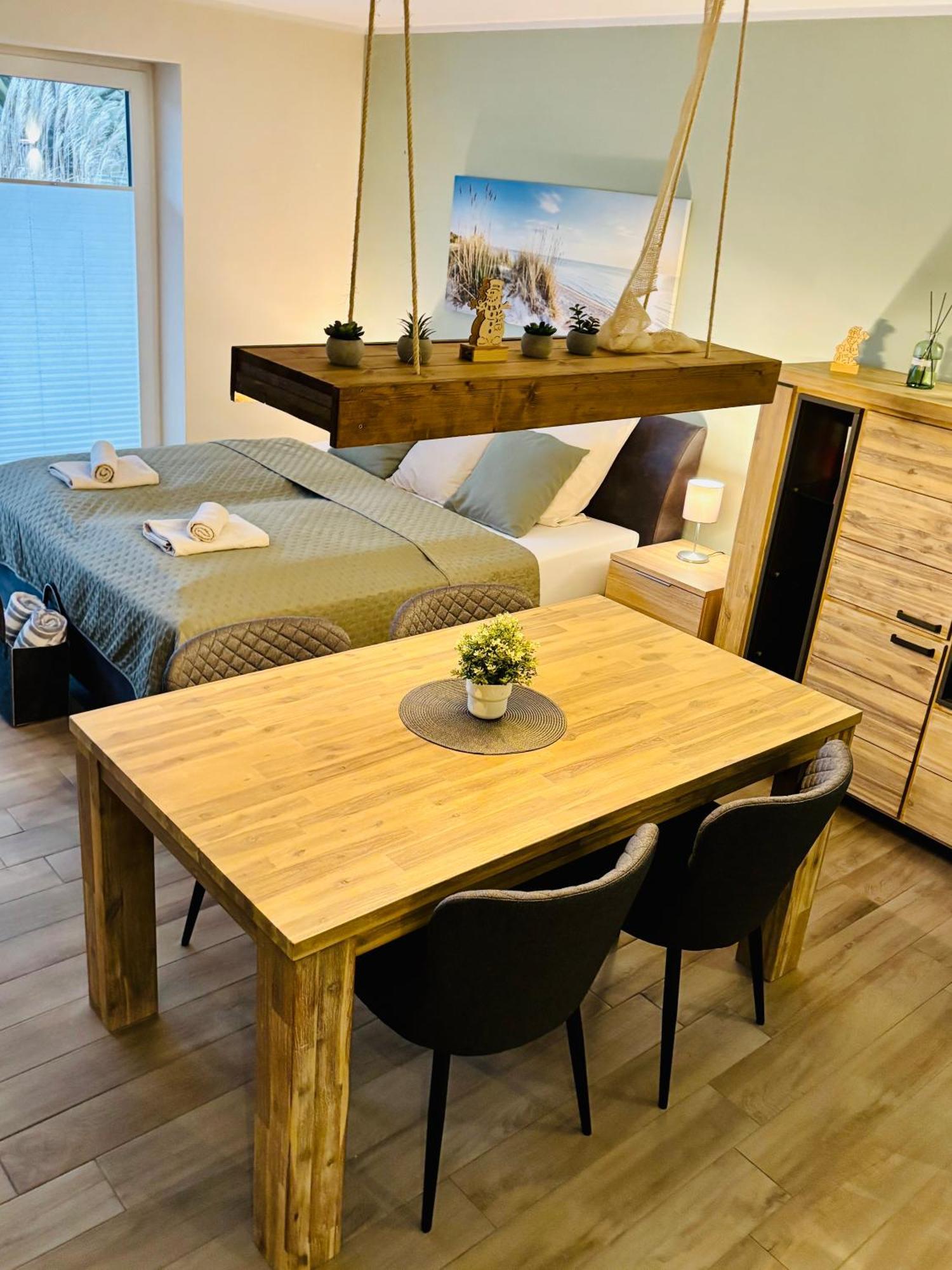 Kleine Auszeit -- Inklusive Parkplatz & Wifi, Geschirrspueler, Waschmaschine & Terrasse Mit Strandkorb -- Perfekt Fuer Urlaub & Business Шарбойц Екстер'єр фото